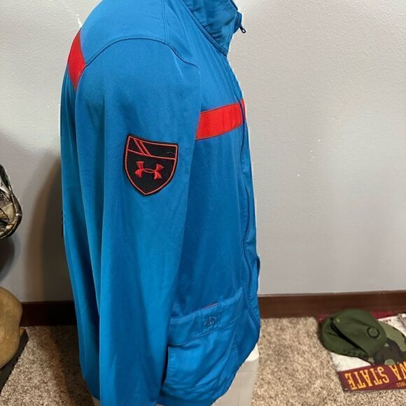 Under Armour Mens XXL Loose Full ZIP Track Jacket - Picture 3 of 7